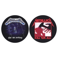 Metallica Ride The Lightning Kill Em All Turntable Slipmats