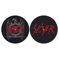 Slayer Eagle Scratched Logo Turntable Slipmats