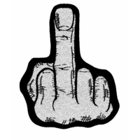 Middle Finger Patch