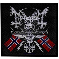 Mayhem Coat Of Arms Woven Patch
