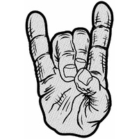 Devil Horns Patch