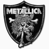 Metallica Raiders Skull Patch