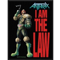 Anthrax I Am the Law Patch
