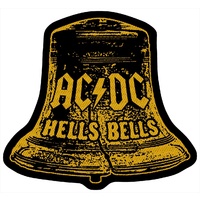 AC/DC Hells Bells Cut Out Patch