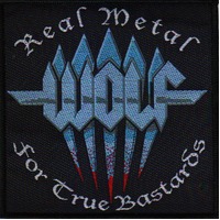 Wolf Real Metal Patch