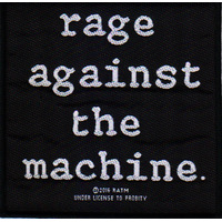 Rage Against The Machine Logo Patch
