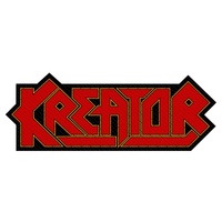 Kreator Logo Cut Out Patch