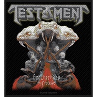 Testament Brotherhood Of The Snake Patch