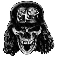 Slayer Wehrmacht Skull Cut Out Patch