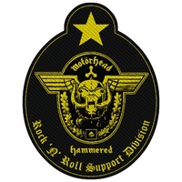 Motorhead Support Division Cut Out Patch