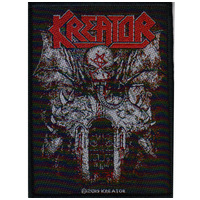 Kreator Gods Of Violence Skull Woven Patch