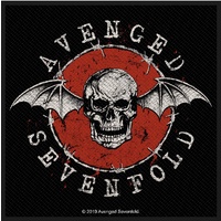 Avenged Sevenfold Distressed Skull Patch