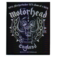 Motorhead England Ball & Chain Patch