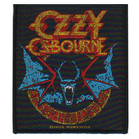 Ozzy Osbourne Bat Woven Patch