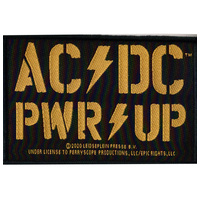 AC/DC Power Up Woven Patch