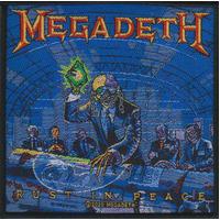 Megadeth Rust In Peace Woven Patch