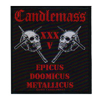 Candlemass Epicus Doomicus Metallicus 35th Anniversary Patch