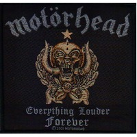Motorhead Everything Louder Forever Patch