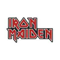 Iron Maiden Logo Cut Out Patch