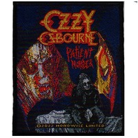 Ozzy Osbourne Patient Number 9 Patch