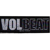 Volbeat Black & White Logo Patch