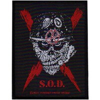 SOD Stormtroopers Of Death Scrawled Lightning Patch
