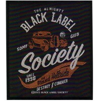 Black Label Society The Blessed Hellride Patch