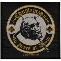 Candlemass 40 Years Of Doom Patch