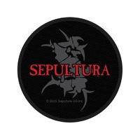 Sepultura Logo & Tribal S Circular Patch