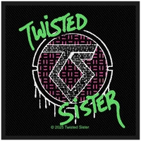 Twisted Sister Spray Logo Patch