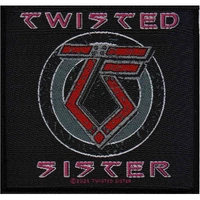 Twisted Sister TS Logo Patch