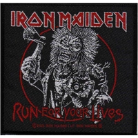 Iron Maiden Run For Your Lives Patch
