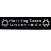 Motorhead Everything Louder Strip Patch