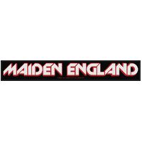 Iron Maiden Maiden England Logo Superstrip Patch
