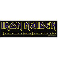 Iron Maiden Seventh Son Logo Superstrip Patch