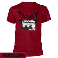 Mayhem Deathcrush Red Shirt