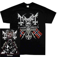 Mayhem 25 Years Coat Of Arms Shirt
