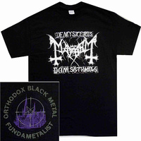 Mayhem Orthodox Black Metal Shirt