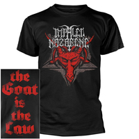 Impaled Nazarene The Goat Is The Law Shirt