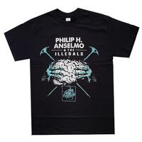 Phil Anselmo & The Illegals Brain Shirt