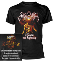 Angelcorpse Of Lucifer And Lightning Black Shirt