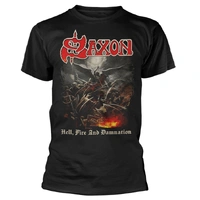 Saxon Hell Fire And Damnation Shirt