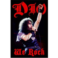 Dio We Rock Poster Flag