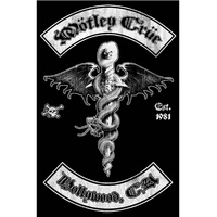 Motley Crue Hollywood Poster Flag