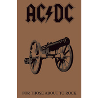 AC/DC For Those About To Rock Poster Flag