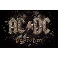 AC/DC Rock Or Bust Poster Flag