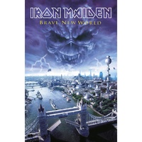 Iron Maiden Brave New World Poster Flag