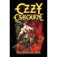 Ozzy Osbourne The Ultimate Sin Textile Poster Flag