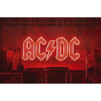 AC/DC Pwr Up Logo Poster Flag