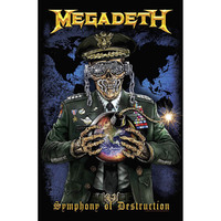 Megadeth Symphony Of Destruction Poster Flag